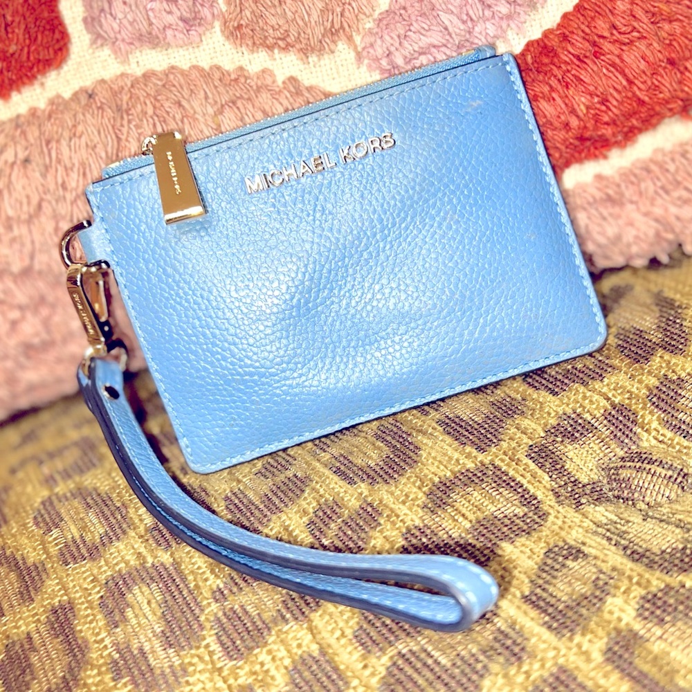 Michale Kors Jet Set Travel Small Leather Wallet